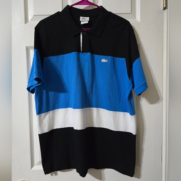Lacoste Other - Lacoste Men's Original Fit Colorblock Pique Polo Shirt, Short Sleeves, Size XL.
